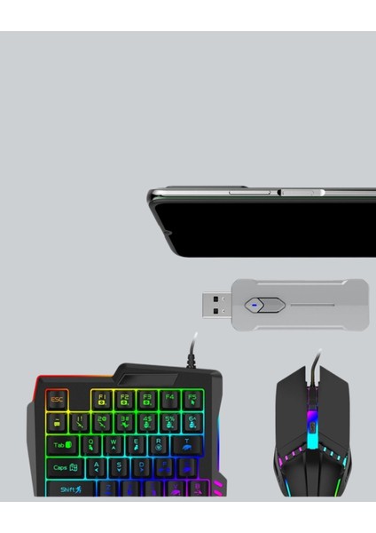 Bfs Profesyonel Mobil Oyun Seti | Yüksek Dpı Mouse + Ergonomik Klavye fırsatları