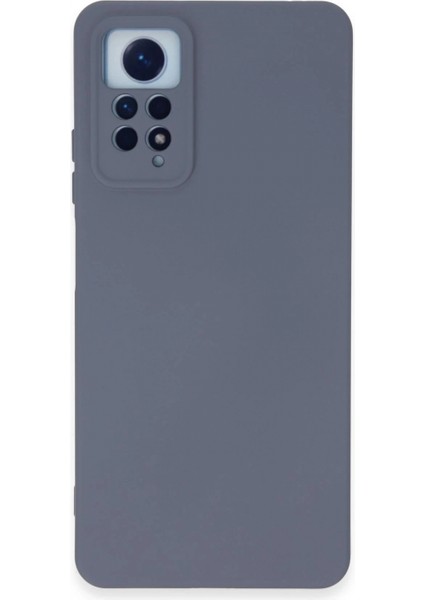 Xiaomi Redmi Note 12 Pro 4g Kılıf Nano Içi Kadife Silikon - Gri (K95)