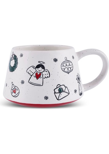 New Year Yılbaşı Symbol 2 Kişilik Kupa Seti 380 ml modelleri