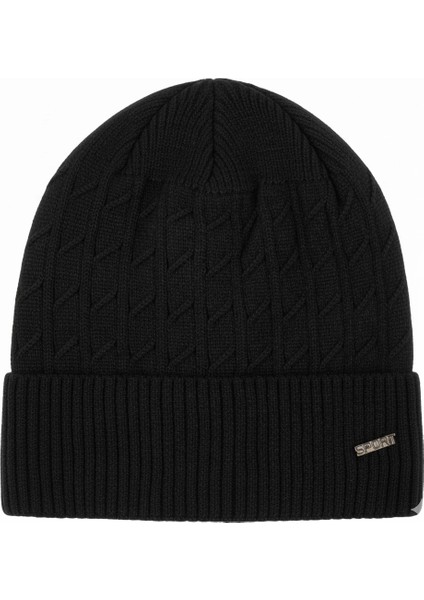 Suyutti K25330-09 Erkek Viskoz Içi Kürklü Bere