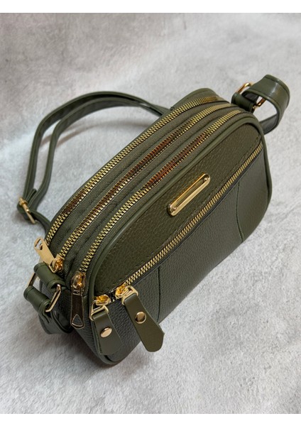 Dört Bölmeli Iç Astarlı Ayarlanabilir Omuz Askılı Ön Cepli Fermuarlı Orta Boy Kadın Çanta fiyatları