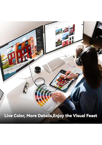 HDMI Çevirici USB C 8k 60Hz, 200CM USB C HDMI Adaptör Tip C Uyumlu Thunderbolt Type-C To HDMI 2 Metre Kablo Uzunluğu ZR1120 indirimleri