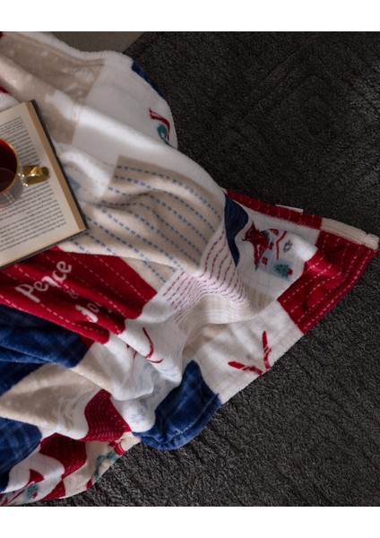 Chevalz Welsoft Baskılı Tv Battaniye - Mavi/kırmızı - 130X170 cm fırsatları