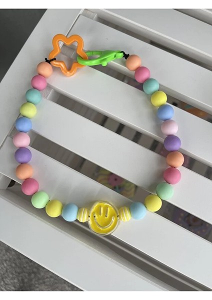 Smıley Rengarenk Sevimli Köpek Kolyesi/tasması fiyatları