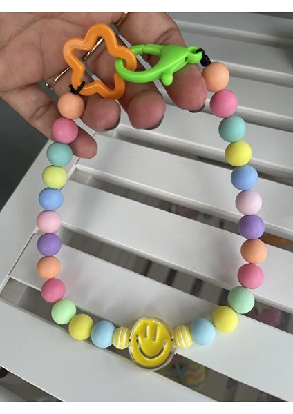 Smıley Rengarenk Sevimli Köpek Kolyesi/tasması modelleri