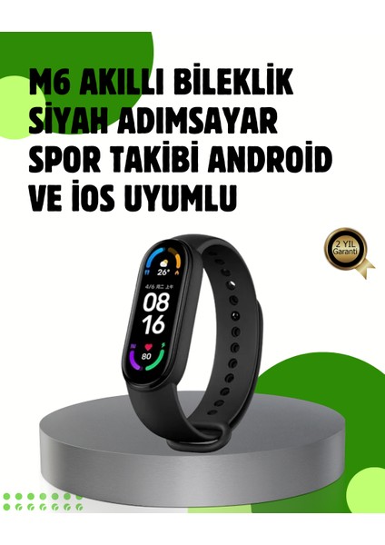 Bluetooth 5.0 Akıllı Bileklik – Kalp Uyku ve Aktivite Takibi - SBS5953-3887
