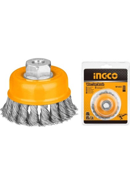 ıngco WB21501 Burgulu Çanak Tel Fırça