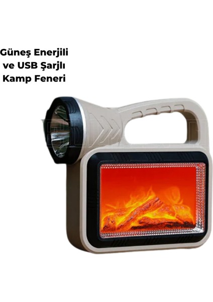 Drnds LED Solar Alev Işığı