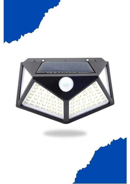 Bfs Güneş Enerjili Bahçe Lambası 100 LED Bahçe Lambası Bahçe Aydınlatma