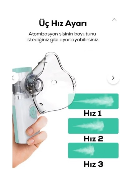 Dempower DP-104 Buhar Makinesi Nebulizatör modelleri