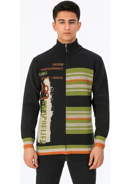 Triko Erkek Fermuarlı Şık Hırka modelleri