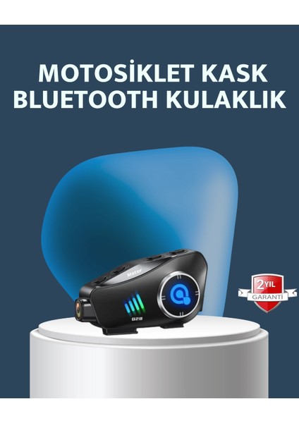 Bfs Bluetooth 5.3 Kask Kulaklığı Su Geçirmez Gürültü Azaltıcı