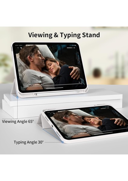 iPad A16 11. Nesil 11 Inç 2025, iPad 10. Nesil 10.9" 2022 Için S Pen Tutucu, Yumuşak Tpu Üç Katlı Stand Koruyucu Tablet Kılıfı, S Pen Şarj Desteği, Otomatik Uyandırma/uyku Modu (Yurt Dışından) modelleri