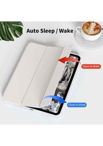 iPad A16 11. Nesil 11 Inç 2025, iPad 10. Nesil 10.9" 2022 Için S Pen Tutucu, Yumuşak Tpu Üç Katlı Stand Koruyucu Tablet Kılıfı, S Pen Şarj Desteği, Otomatik Uyandırma/uyku Modu (Yurt Dışından) indirimleri