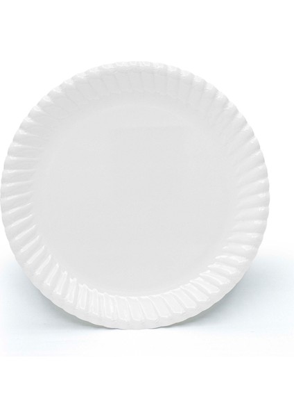 Party Dreams Karton Tabak Beyaz 10'lu 22 cm 3 Adet