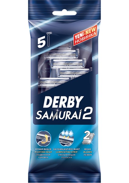 Samurai Klasik 2 Poşet 5'li 4 Adet