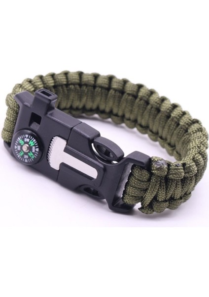 Paracord Outdoor Acil Durum Hayatta Kalma Bilekliği 5 In 1 Survival Bileklik modelleri