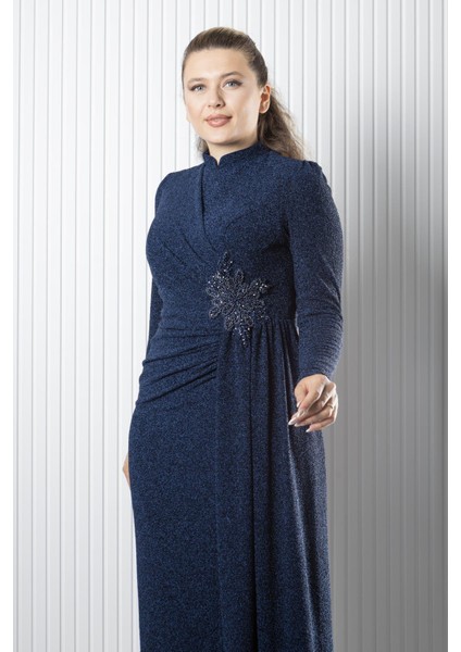 Sahra Abiye Lacivert AHN276 fiyatları