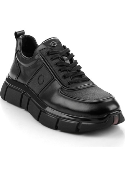 Siyah Hakiki Deri Erkek Sneaker E01398013541 fiyatları