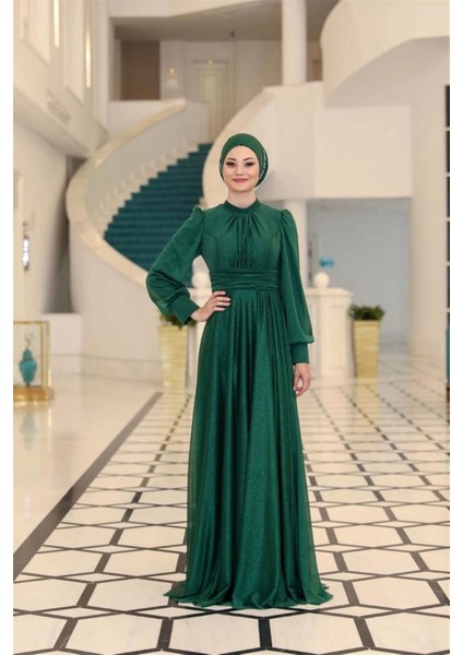 Kübra Abiye Zümrüt SN76