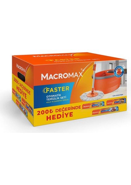 Faster Temizlik Seti - Mutfak Malzemesi Hediye