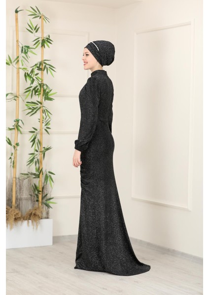 Rüya Abiye Elbise Siyah ESM16 modelleri