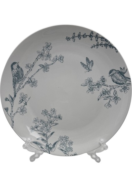 Porselen Ocean Bird Servis Tabağı 27 cm 2 Adet