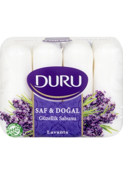 Güzellik Sabunu Saf&doğal Lavanta 4X70 G 4 Adet