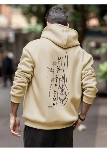 Flaubert - Erkek Baskılı Kapüşonlu Sweatshırt Oversize Kesim 3iplik Pamuklu Kumaş fiyatları