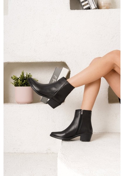 West Hakiki Deri Kadın Bot fırsatları