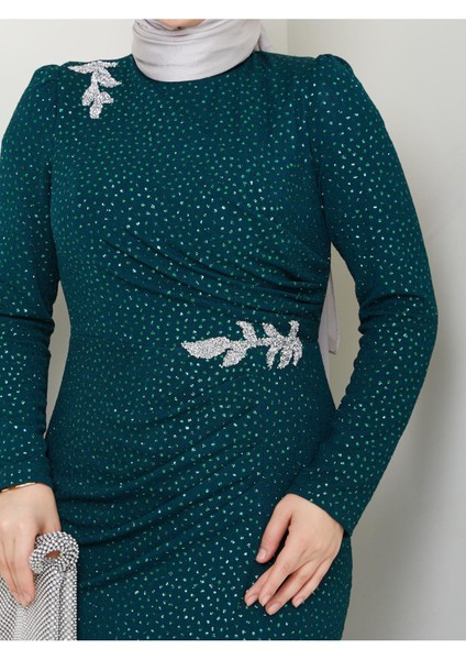 Puantiyeli Masal Abiye Zümrüt ESM14 indirimleri