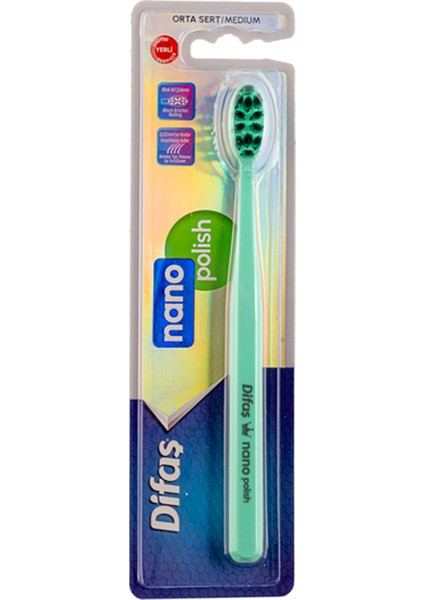 Nano Polish Diş Fırçası 3 Adet
