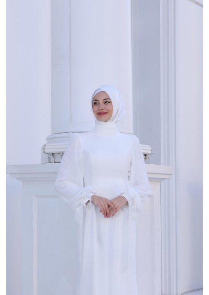 Firuze Abiye Beyaz SN110 fiyatları