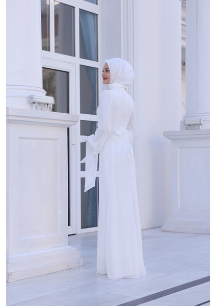 Firuze Abiye Beyaz SN110 modelleri