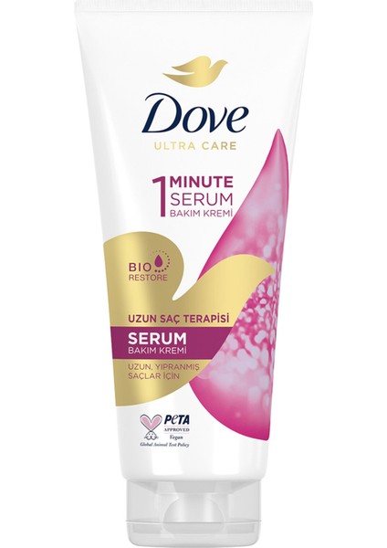 Serum Saç Bakım Kremi Uzun Saç Terapisi 170 ml 3 Adet