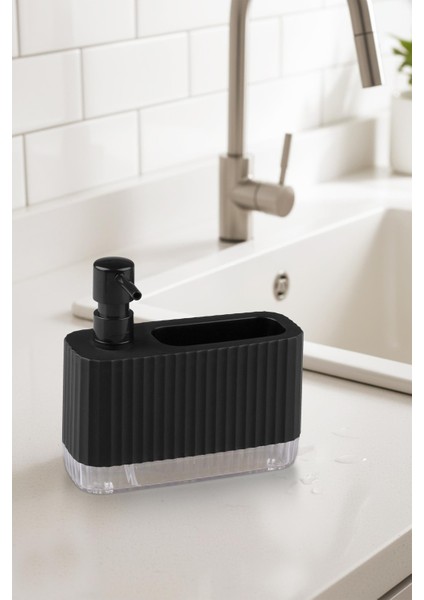 Coliseum Sıvı Sabunluk Seti Siyah modelleri