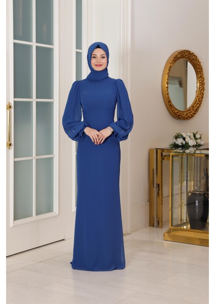 Firuze Abiye Indigo SN110