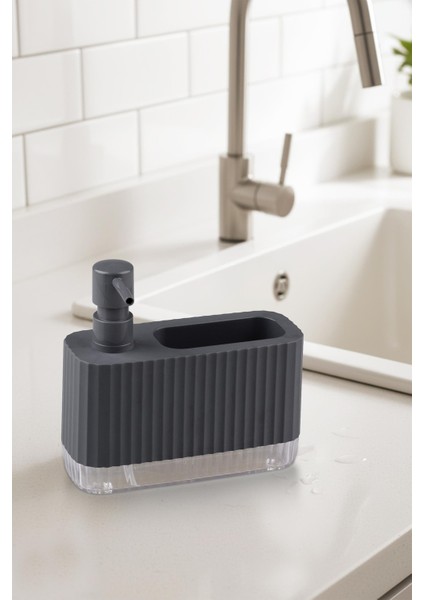 Coliseum Sıvı Sabunluk Seti Antrasit modelleri