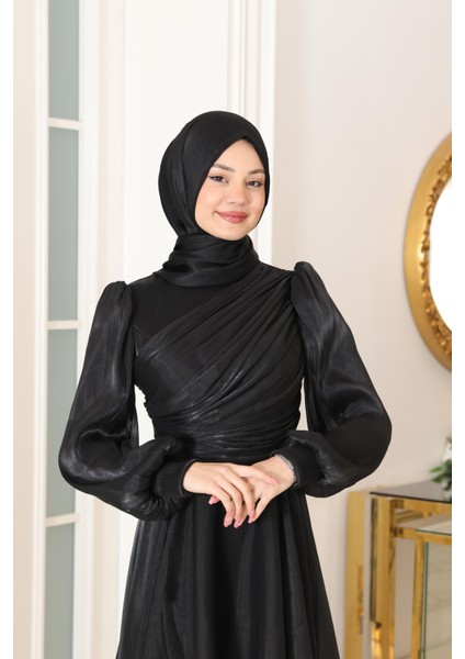 Bahar Abiye Siyah SN108 modelleri