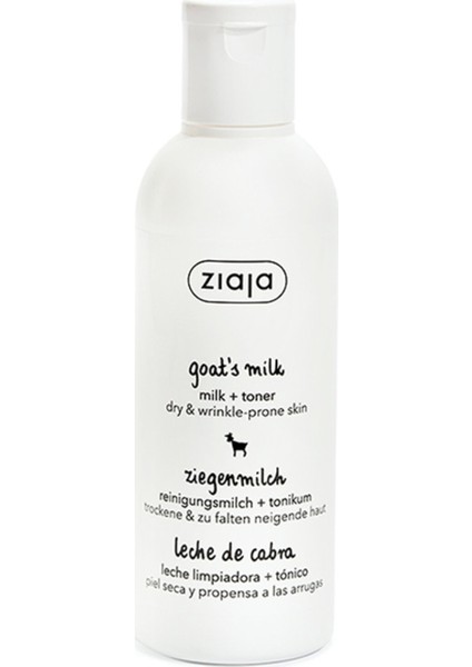 Zıaja Keçi Sütü Süt + Tonik 200 ml 4 Adet