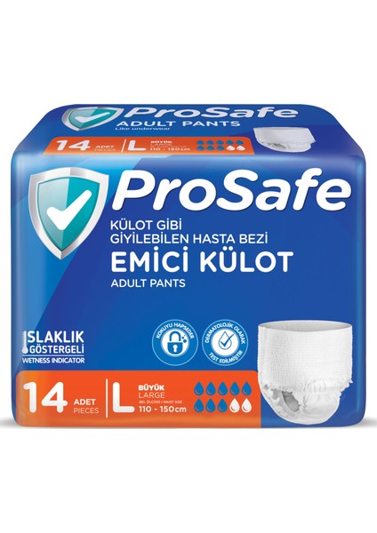 Prosafe Emici Külot Büyük 14'lü 4 Adet