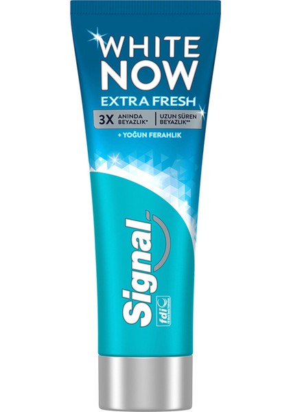 White Now Diş Macunu Extra Fresh 75 ml 3 Adet