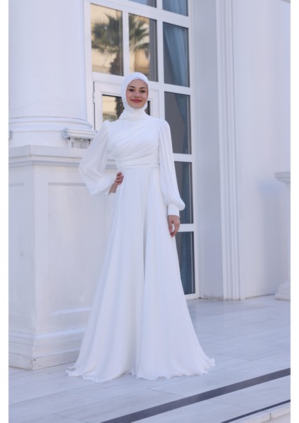 Bahar Abiye Ekru SN108