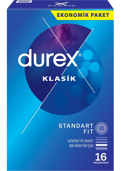 Klasik Prezervatif 16'lı 3 Adet