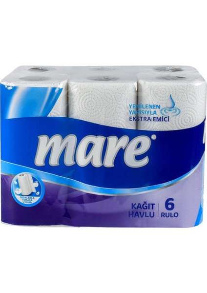 Ekstra Havlu 6'lı 2 Adet