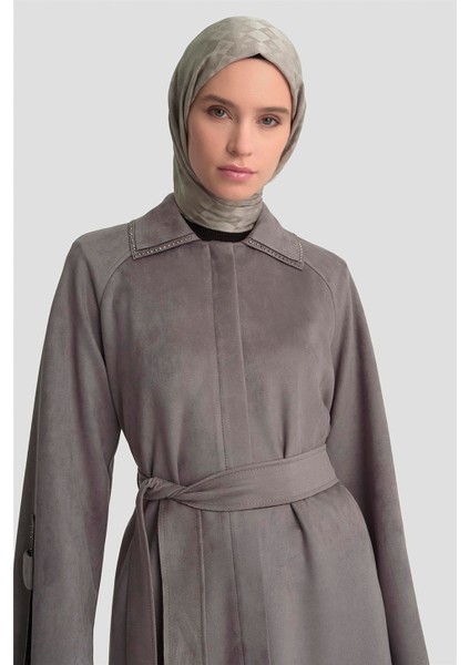 Yapıştırma Detaylı Giy Çık 25K5015 Gri fırsatları