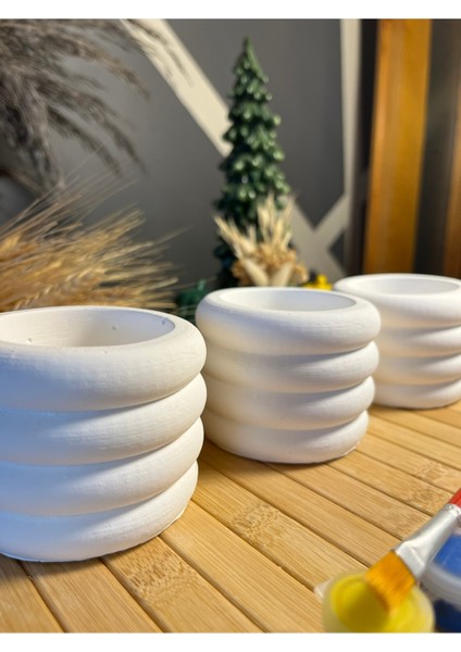 Taş Boyama Seti Küçük Saksı Büst Figür Boyama Çocuk Gelişimi Çocuk Etkinliği El Becerisi Etkinliği modelleri