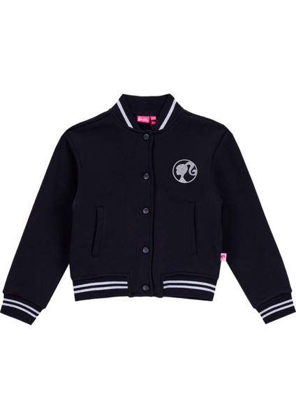 Bisiklet Yaka Siyah Kız Çocuk Sweatmont BRB5WG-SWT6034