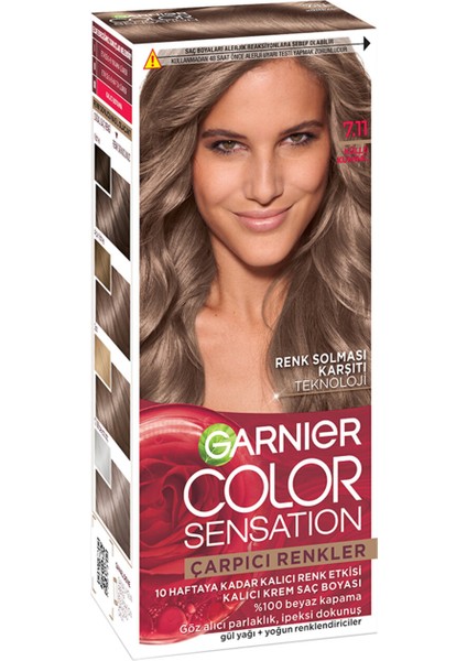 Çarpıcı Renkler 7.11 Küllü Kumral 3 Adet