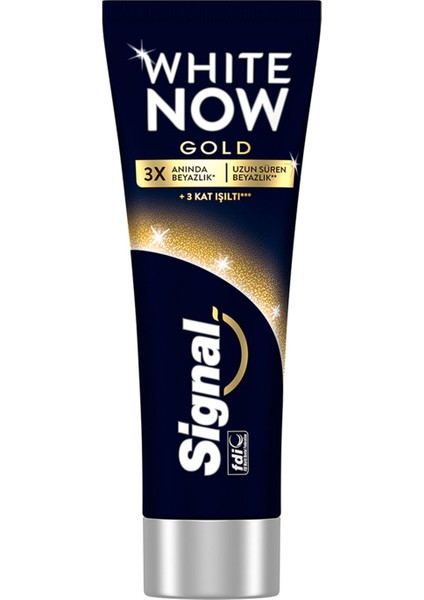 Sıgnal Whıte Now Gold Diş Macunu 75 ml
